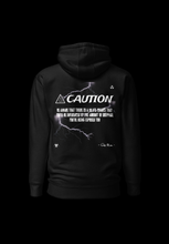 Load image into Gallery viewer, Unisex Caution Hoodie