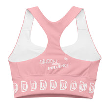 Load image into Gallery viewer, DUI Longline sports bra (Pink)