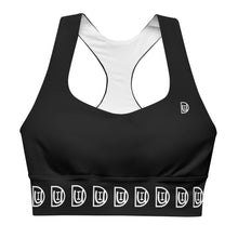 Load image into Gallery viewer, DUI Longline sports bra (Black)