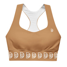Load image into Gallery viewer, DUI Longline sports bra (Tan)