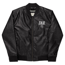 Load image into Gallery viewer, Influence 17 Leather Bomber Jacket