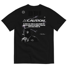 Load image into Gallery viewer, Unisex DUI Worldwide/Caution garment-dyed heavyweight t-shirt