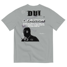 Load image into Gallery viewer, Unisex DUI Worldwide/Caution garment-dyed heavyweight t-shirt