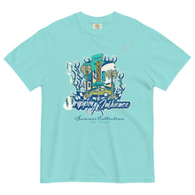 Load image into Gallery viewer, Summer 24 heavyweight t-shirt (Blue tint)