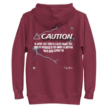 Load image into Gallery viewer, Unisex Caution Hoodie