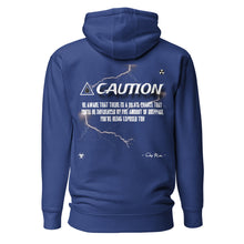 Load image into Gallery viewer, Unisex Caution Hoodie