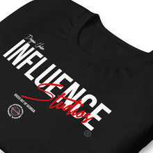 Load image into Gallery viewer, Influence Studios Unisex t-shirt (Black)