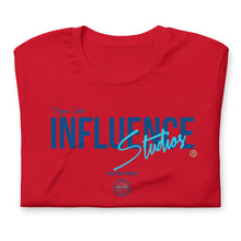 Load image into Gallery viewer, Influence Studios Unisex t-shirt (Red)