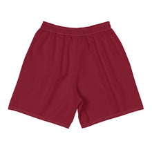 Load image into Gallery viewer, Men's Burgundy Athletic Shorts