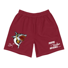 Load image into Gallery viewer, Men's Burgundy Athletic Shorts
