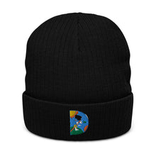 Load image into Gallery viewer, Space D Knit beanie
