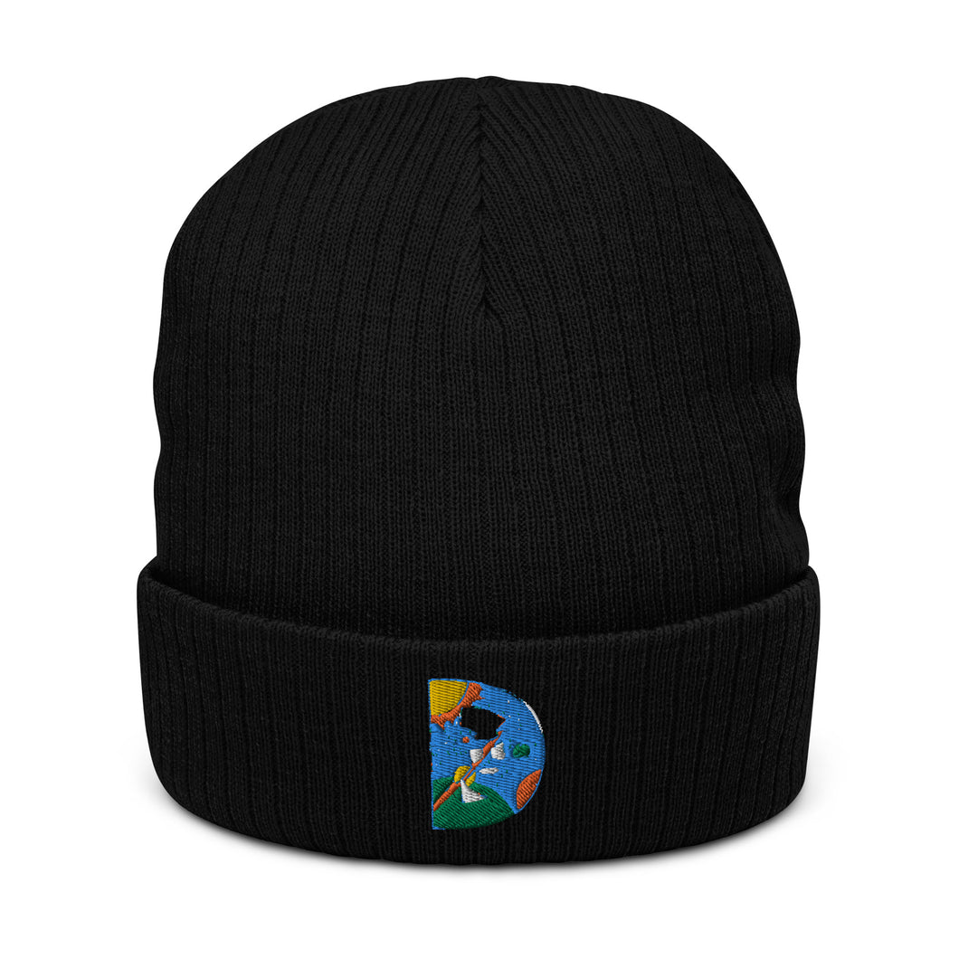 Space D Knit beanie