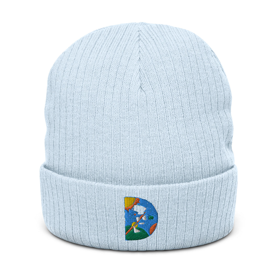 Space D Knit beanie