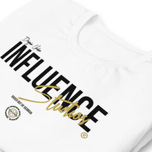 Load image into Gallery viewer, Influence Studios Unisex t-shirt (White)
