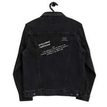 Load image into Gallery viewer, Influence Def. Denim Jacket (Unisex) Black
