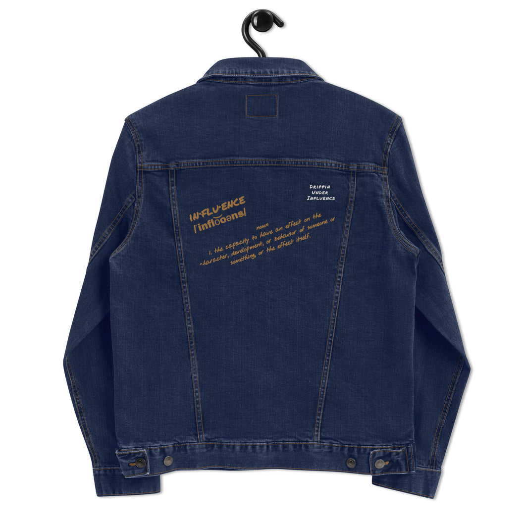 Influence Def. Denim Jacket (Unisex) Blue